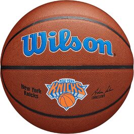 Баскетбольний м'яч Wilson NBA Team Alliance New York Knicks, розмір 7 (29.5''), офіційний