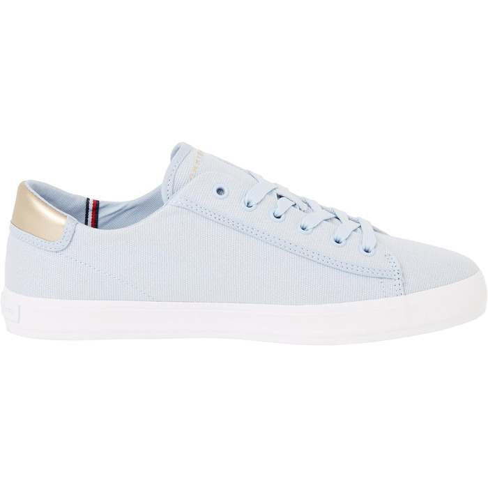 Кросівки жіночі Tommy Hilfiger Vulcanized Canvas, блакитні Breezy Blue, 39 EU