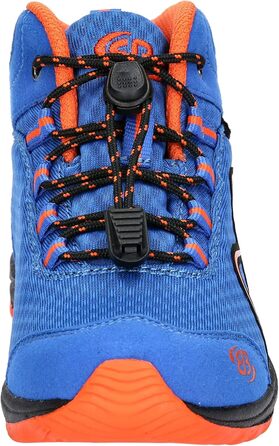 Черевики для трекінгу та піших прогулянок Brütting для дівчаток (27 EU, блакитний/оранжевий)