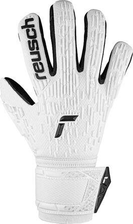 Воротарські рукавички Reusch Attrakt Freegel Silver, білі-чорні, розмір 9