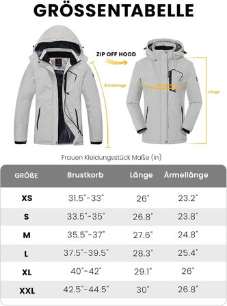 Жіноча куртка: флісова, зимова, водонепроникна, дихаюча, тепла, вітрозахисна, софтшел з капюшоном, для активного відпочинку (S, світло-сіра)