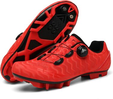 NGARY Велосипедні кросівки MTB для гірського велосипеда, дихаючі кросівки для катання, сумісні з SP 2 болтами, з шипами, для активного відпочинку (39 EU, B)