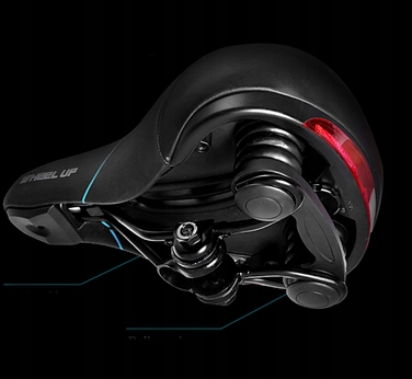 Велосипедне сідло Wheel-Up, широке, 16 мм