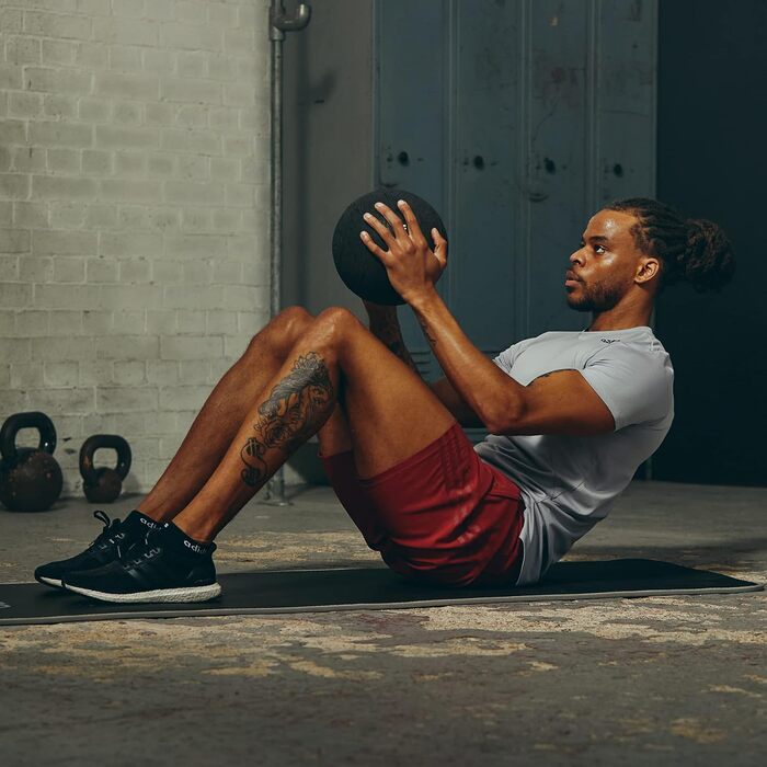 Adidas тренувальний килимок сірий, фітнес, спортзал, нековзний