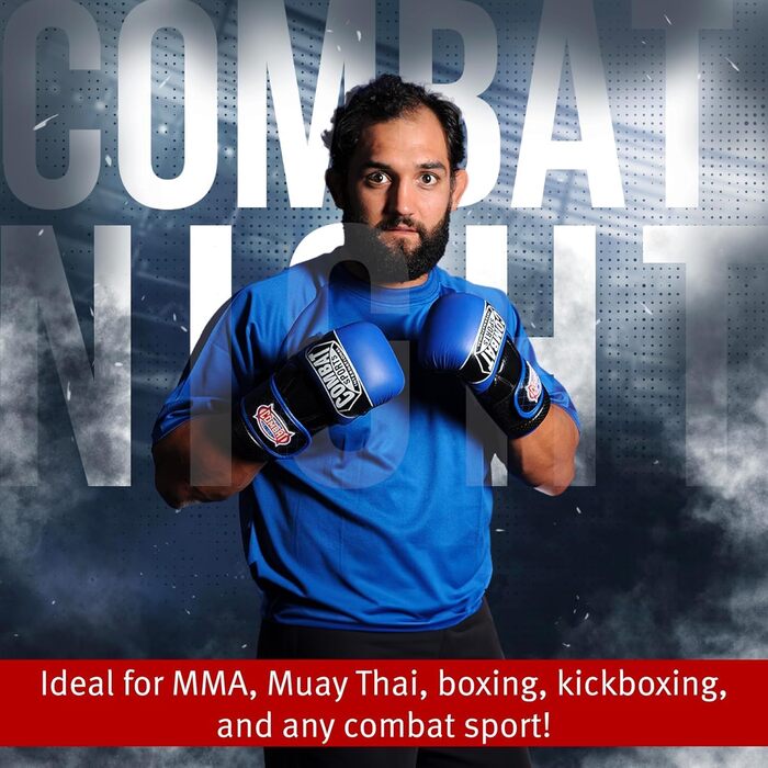 Боксерські рукавички Combat Sports Max Strike для MMA, муай-тай, кікбоксингу, чорного кольору. Рукавички з відкритою долонею, без пальців, для чоловіків та жінок.