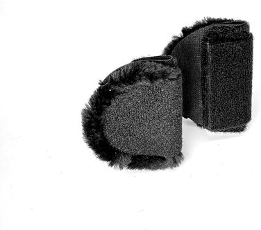 Вітрозахист для велошолома earSHIELD Pro Mini, зменшує шум вітру у вухах, універсальний, чорний, 4,9×6,5 см