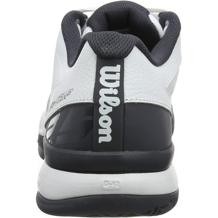 Тенісні кросівки Wilson Rush COMP LTR Unisex для всіх типів покриття, 46 2/3 EU, білий/сірий