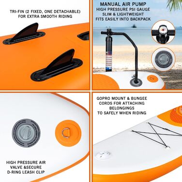 Надувний SUP-борд ZealWe для стійкого веслування (Stand Up Paddleboard) 335 см, комплект з аксесуарами (насос, рюкзак, алюмінієве весло, сидіння)