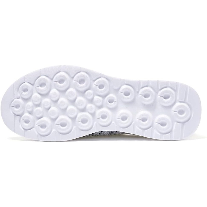 Жіночі кросівки ALEADER Energycloud для прогулянок, активного відпочинку та легкого бігу – зручні сліпони, білий та сірий, розмір 37.5 EU