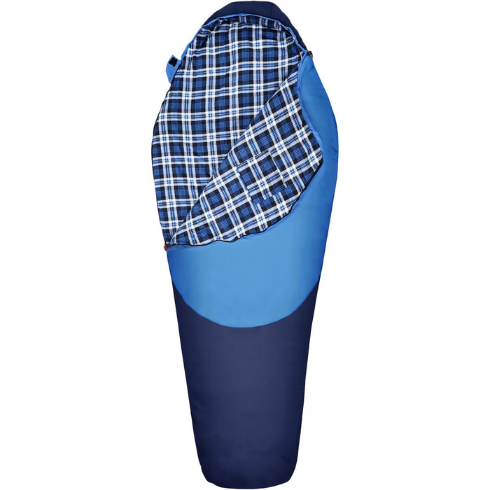 Спальний мішок WKFAMOUT Mumienschlafsack Outdoor -12°C-0°C [500GSM] з фланелі для кемпінгу та подорожей. Підходить для дорослих та дітей. Зручний, теплий, машинне прання.