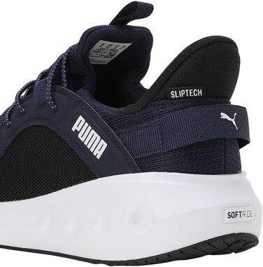 Кросівки для бігу PUMA Softride Carson Sliptech - унісекс, розмір 43 EU, кольори: темно-синій, чорний, білий