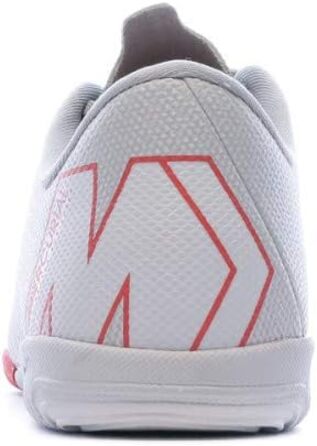 Дитячі футзальні кросівки Nike Vapor 12 Academy GS IC для залу, 33 EU, кольори Wolf Grey, Lt Crimson, Pure Platinum
