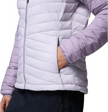 Жіноча куртка-пуховик Columbia Powder Pa Jacket, колір Lavender Pearl / Shale Purple, розмір L