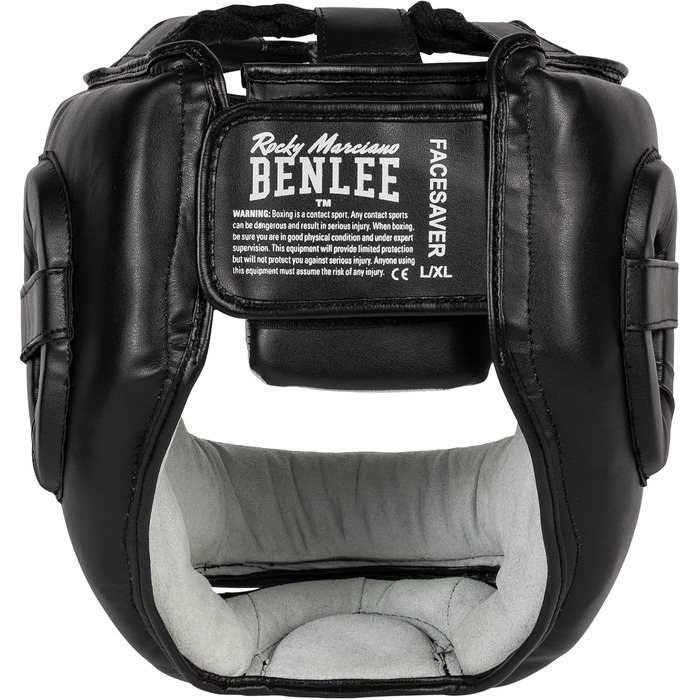 Боксерський шолом BENLEE FACESAVER із штучної шкіри, захисний