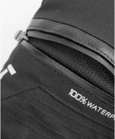 Дитячі гірськолижні рукавички Reusch Softshell з пуховим утеплювачем, чорно-сріблясті, розмір 5.5