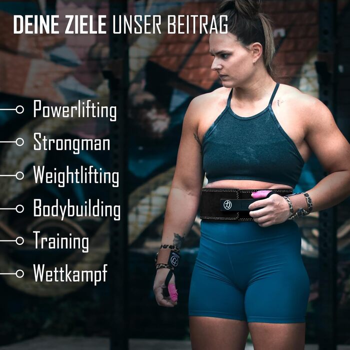 Пояс для пауерліфтингу Strength Shop 10мм з важільною застібкою, сталевою пряжкою, чорний-білий, для тренувань, підтримка спини та захист хребта, IPF сертифікований