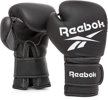 Боксерські рукавички Reebok 16 oz чорного кольору