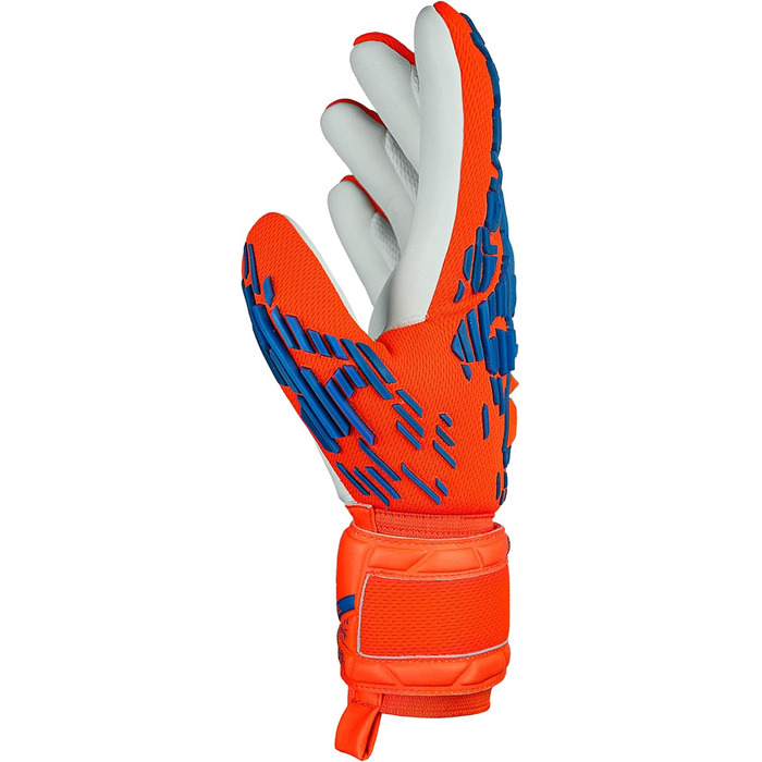 Воротарські рукавички Reusch Attrakt Freegel Silver, унісекс, розмір 8.5, помаранчево-сині