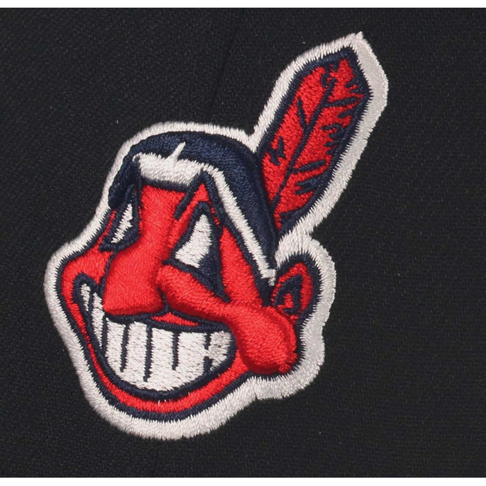 Кепка New Era Cleveland Indians Wahoo Logo 9twenty чорна, універсальний розмір