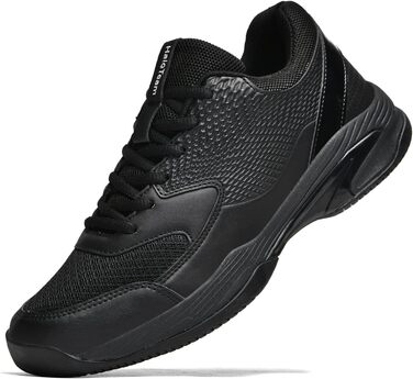 Чоловічі тенісні кросівки HaloTeam: модні, антиковзкі, легкі, дихаючі, для фітнесу, спорту, бадмінтону, сквошу, волейболу, розміри 38-45 (39.5 EU Wide, 5803 Black)