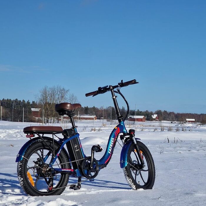 Електровелосипед Fafrees F20 Pro 20 дюймів, складаний, 250Вт, акумулятор 36В 18Аг, до 150 км, для дорослих, Fatbike, навантаження 150 кг