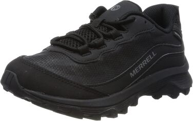 Дитячі трекінгові черевики Merrell Moab Speed Low WTRPF - чорний (10.5 Wide Little Kid)