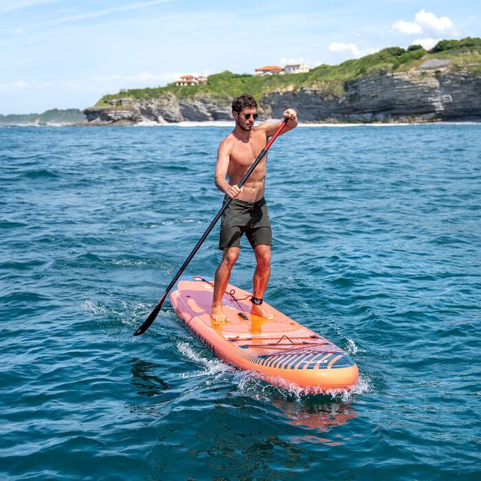 Надувна SUP-дошка Aqua Marina Monster 366x84x15 см з комплектом і сидінням для каяка