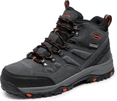 Чоловічі черевики Skechers Relment Pelmo 64869 сірого кольору з замші, 43 EU