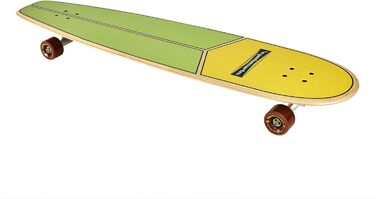 Лонгборд Hamboards Huntington Hop 'Mint Chocolate' для лендсерфінгу та круїзингу, ручна робота, ламінована береза та клен