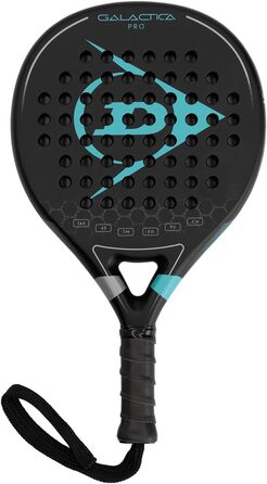 Тенісна ракетка Dunlop Galactica Pro Mini, чорно-синьо-срібно-біла