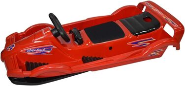 Двомісні сани AlpenGaudi Double Race червоні 114x55x28 см для снігу, нові в упаковці