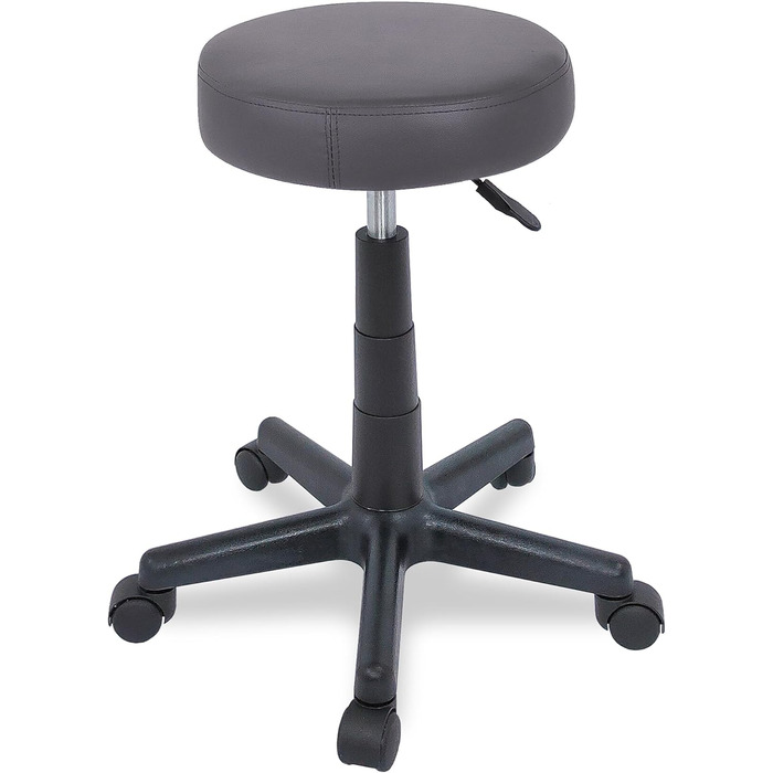 Мобільний масажний стіл Beltom® з 3 зонами, складний + табурет для косметології - рожевий (чорний)