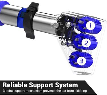 Климмер для турніків ROMIX на двері, регульований 72-97 см, максимальне навантаження 200 кг, з інструкцією для тренувань