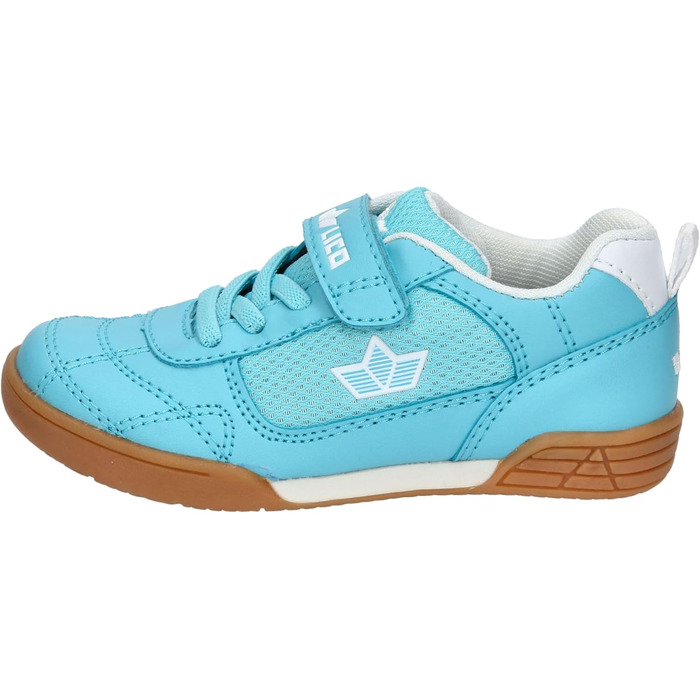 Детские кроссовки Lico Bernie для дома и улицы (38 EU, Туркис-Белый)