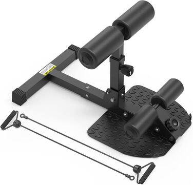 ЛеікФітнес Скворт Бенч для Сідниць та Пресу – Багатофункціональний Тренажер для Дома та Фітнес-клубу (Чорний 8500)