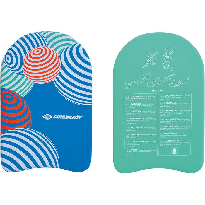 Плавальна дошка Schildkröt Neopren Ocean, неопренова, різні дизайни, 45x30 см, до 60 кг