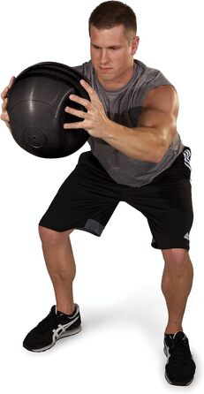 Слэмбол BODY-SOLID 13,6 кг (30 lbs) для фітнесу, кросфіту, гумовий м'яч для силових тренувань