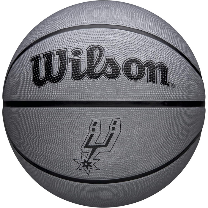 М'яч для баскетболу Wilson NBA Team Tribute, розмір 5, San Antonio Spurs