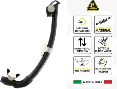 Маска для снорклінгу Cressi Estrella + трубка Seal Dry, прозора/світло-блакитна, універсальний розмір (комбінований набір)