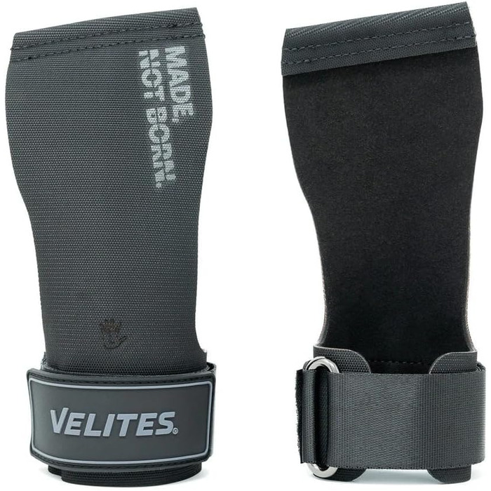 Ручки Velites All Terrain для турніка з напульсниками та чохлом, універсальний хват без магнезії для штанги й перекладини, аксесуари для кросфіту