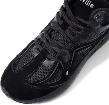Чоловічі кросівки для бігу FitVille широкі (46 EU) - чорний, зручні, стильні, для ходьби та спорту