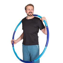 Хулахуп Hoopomania для дорослих [1,2 – 2 кг] з піноматеріалу, для початківців