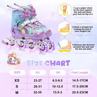 Роликові ковзани для дітей (дівчаток та хлопчиків), дизайн 