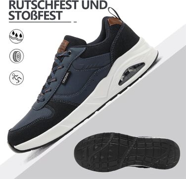 Sneaker TARELO для чоловіків: кросівки з повітряною подушкою, зручні та легкі для занять спортом та відпочинку (зелені, сині, 42 EU)