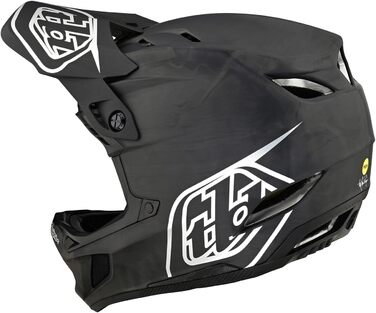 Шолом для даунхілу Troy Lee Designs D4 Carbon MIPS чорний, розмір L