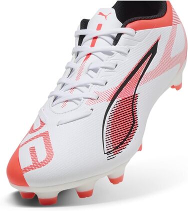 Жіночі футбольні бутси PUMA Ultra 5 Play FG/AG, 39 EU, білий/чорний/червоний