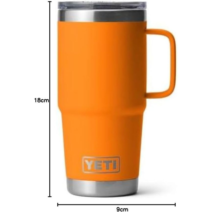 Термочашка YETI Rambler 591 мл King Crab — дорожній термокухоль
