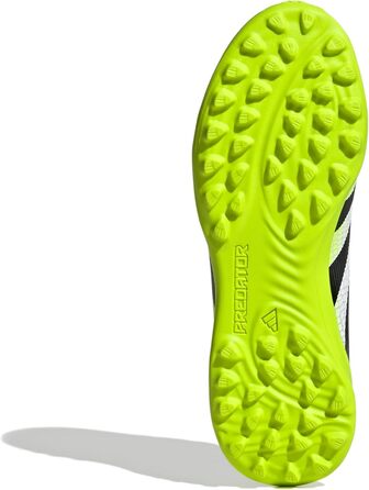 Дитячі футбольні бутси adidas Predator League Turf, Cloud White/Core Black/Lucid Lemon