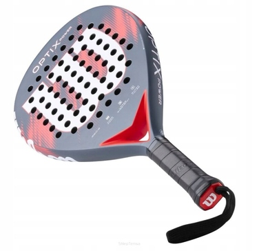 Ракетка для падел-тенісу Wilson Optix V2 Power, червона