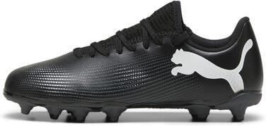 Дитячі футбольні бутси PUMA Unisex, чорно-білі (34 EU)